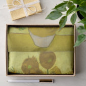 ビンセント・ヴァン・ゴッホ花瓶の中に15のヒマワリ 薄葉紙 (ギフト)