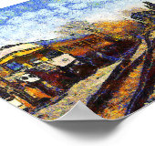 ビンセント・ヴァン・ゴッホ駅 ポスター (角)