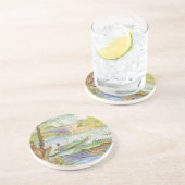 ビンセント・ヴァン・ゴッホ魚釣りイン春,ポンデクリシー コースター (側面)