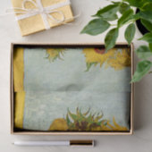 ビンセント・ヴァン・ゴッホ12ひまわり花印象派 薄葉紙 (ギフト)