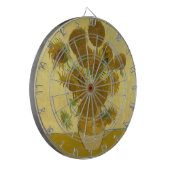 ビンセント・ヴァン・ゴッホ15ひまわり絵画の花 ダーツボード (正面左)