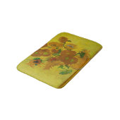 ビンセント・ヴァン・ゴッホ15ひまわり絵画の花 バスマット (アングル)