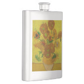 ビンセント・ヴァン・ゴッホ15ひまわり絵画の花 フラスク (右)