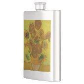 ビンセント・ヴァン・ゴッホ15ひまわり絵画の花 フラスク (左)