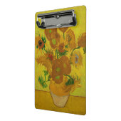 ビンセント・ヴァン・ゴッホ15ひまわり絵画の花 ミニクリップボード (アングル2)