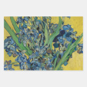 ビンセント・ヴァン・ゴッホ15ひまわり絵画の花 ラッピングペーパーシート (正面2)