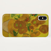 ビンセント・ヴァン・ゴッホ15ひまわり絵画の花 Case-Mate iPhoneケース (裏面(横))