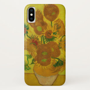 ビンセント・ヴァン・ゴッホ15ひまわり絵画の花 iPhone X ケース