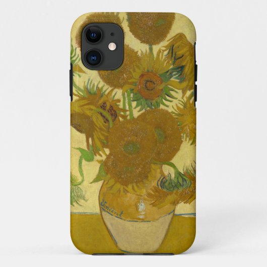 ビンセント・ヴァン・ゴッホ15ひまわり絵画の花 Case-Mate iPhoneケース (裏面)
