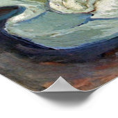 ビンセント・ヴァン・ゴッホ – ひざまずく男の彫像 ポスター (角)