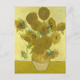 ビンセント・ヴァン・ゴッホ – ひまわりクラシックの花 – 絵画 ポストカード