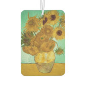 ビンセント・ヴァン・ゴッホ |ひまわり， 1888 カーエアーフレッシュナー (裏面)