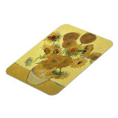 ビンセント・ヴァン・ゴッホ |ひまわり， 1888 マグネット (左側)