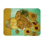 ビンセント・ヴァン・ゴッホ |ひまわり， 1888 マグネット (横)