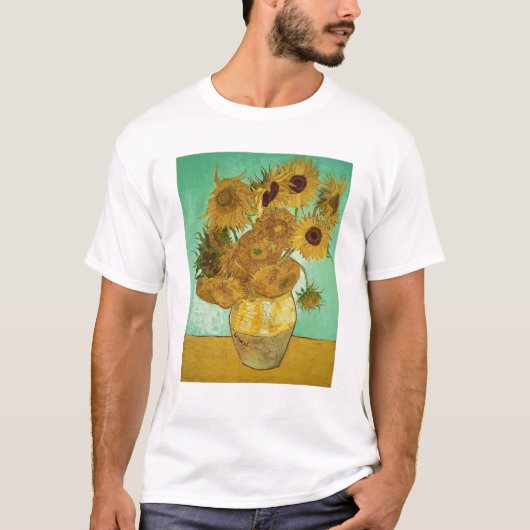 ビンセント・ヴァン・ゴッホ |ひまわり， 1888 Tシャツ (正面)