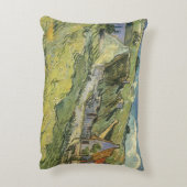 ビンセント・ヴァン・ゴッホ – わらぶきコテージ アクセントクッション (裏面(縦))