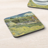 ビンセント・ヴァン・ゴッホ – わらぶきコテージ コースター (左側)