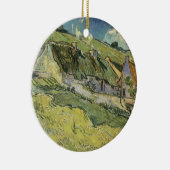 ビンセント・ヴァン・ゴッホ – わらぶきコテージ セラミックオーナメント (右)