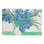 ビンセント・ヴァン・ゴッホ・アイリスとバラの枕ケース 枕カバー (裏面)