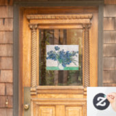 ビンセント・ヴァン・ゴッホ – アイリス ウィンドウサイン (ホームデコレーション)