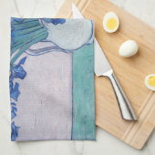 ビンセント・ヴァン・ゴッホ。アイリス キッチンタオル (四つ折り)