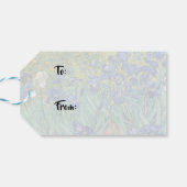 ビンセント・ヴァン・ゴッホ・アイリス ギフトタグ (裏面横)