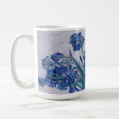 ビンセント・ヴァン・ゴッホ。アイリス コーヒーマグカップ (左)