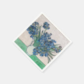 ビンセント・ヴァン・ゴッホ – アイリス スタンダードカクテルナプキン (角)