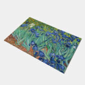 ビンセント・ヴァン・ゴッホ・アイリス ドアマット (アングル)