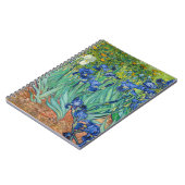ビンセント・ヴァン・ゴッホ・アイリス ノートブック (左側)