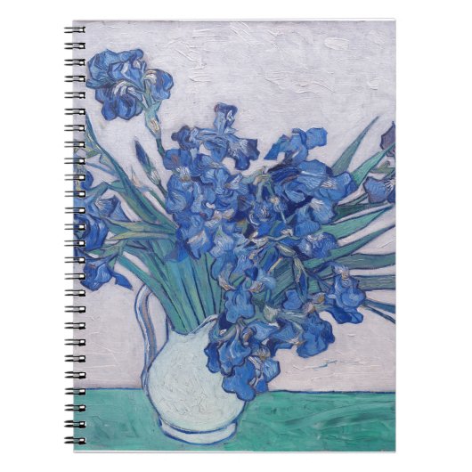 ビンセント・ヴァン・ゴッホ。アイリス ノートブック (正面)