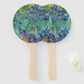 ビンセント・ヴァン・ゴッホ・アイリス ハンドファン (正面&裏面)