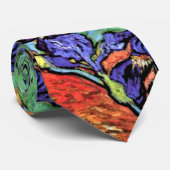 ビンセント・ヴァン・ゴッホ – アイリス – フラワー恋人ファインアート ネクタイ (ロール)