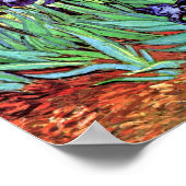 ビンセント・ヴァン・ゴッホ – アイリス – フラワー恋人ファインアート ポスター (角)