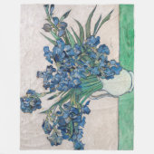 ビンセント・ヴァン・ゴッホ – アイリス フリースブランケット (正面)