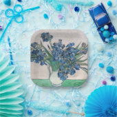 ビンセント・ヴァン・ゴッホ – アイリス ペーパープレート (パーティー)