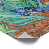 ビンセント・ヴァン・ゴッホ・アイリス ポスター (角)