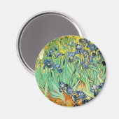 ビンセント・ヴァン・ゴッホ・アイリス マグネット (正面/裏面)