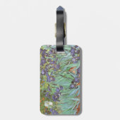 ビンセント・ヴァン・ゴッホ – アイリス ラゲッジタグ (裏面縦)