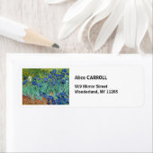 ビンセント・ヴァン・ゴッホ・アイリス ラベル (インサイチュ)