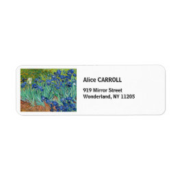 ビンセント・ヴァン・ゴッホ・アイリス ラベル