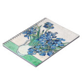 ビンセント・ヴァン・ゴッホ・アイリス。印象主義フローラ ノートブック (左側)