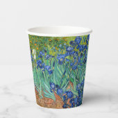 ビンセント・ヴァン・ゴッホ・アイリス 紙コップ (裏面)
