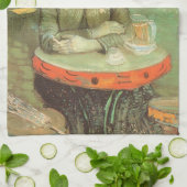 ビンセント・ヴァン・ゴッホ – アゴスティナ・セガトリポートレート キッチンタオル (折り畳み)