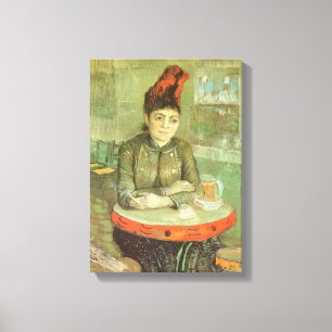 ビンセント・ヴァン・ゴッホ – アゴスティナ・セガトリポートレート キャンバスプリント