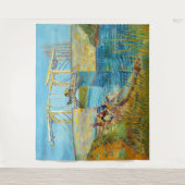 ビンセント・ヴァン・ゴッホ – アルズのラングロス橋#1 タペストリー (正面)