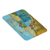 ビンセント・ヴァン・ゴッホ – アルズのラングロス橋#1 マグネット (右側)