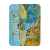 ビンセント・ヴァン・ゴッホ – アルズのラングロス橋#1 マグネット (縦)