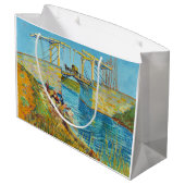 ビンセント・ヴァン・ゴッホ – アルズのラングロス橋#1 ラージペーパーバッグ (裏面アングル)