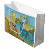 ビンセント・ヴァン・ゴッホ – アルズのラングロス橋#1 ラージペーパーバッグ (正面アングル)